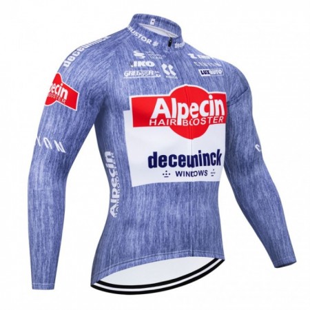 Wielershirt 2024 Alpecin Deceuninck Lange Mouw